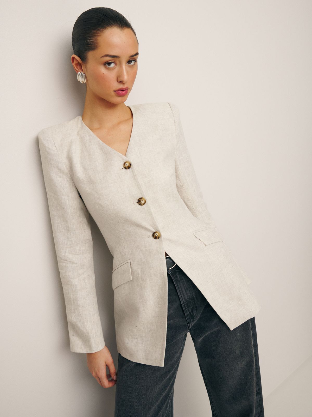 Linen Blazer